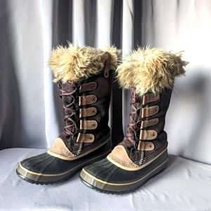 Joan of Arctic, waterproof, insulated, suede, winter boots